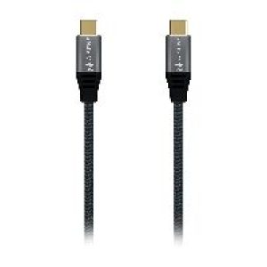 Cable AISENS USB-C 4/M a USB-C 4/M 1m Gris (A107-0671)
