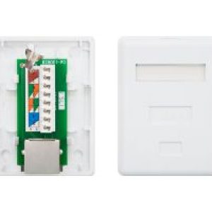 Roseta Superficie RJ45 Cat6 FTP 1Toma (10.21.1601)