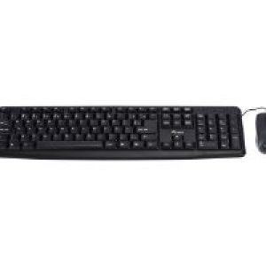 Teclado+Ratón EQUIP USB Italiano Negro (EQ245203)