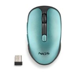 Ratón NGS Óptico RF 2.4GHz 1600dpi Azul (EVORUSTICE)