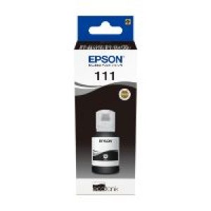 Botella de Tinta Epson EcoTank 111 Negro (C13T03M140)