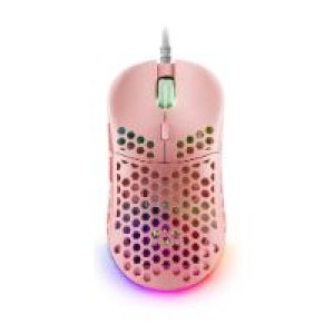 Ratón Mars Gaming RGB USB-A 12800dpi Rosa (MM55P)