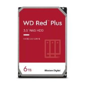 Disco WD Red Plus 3.5″ 6Tb SATA3 256Mb NAS (WD60EFPX)