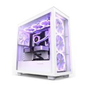 Caja NZXT H7 Elite RGB ATX mATX Blanca (CM-H71EW-02)