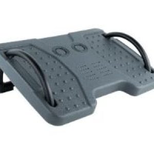 Reposapies TOOQ Ajustable Confort Gris (TQFR0601-G)