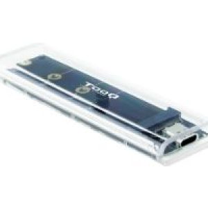 Caja TooQ SSD M.2 NVMe USB 3.1 Transparente (TQE-2200)