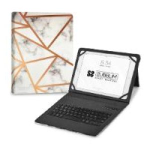 Funda+Teclado SUBBLIM 9.6″-11″ Blanca (SUBKT5-BTTW10)