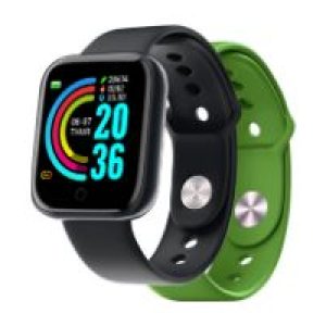 Smartwatch CELLY 1.44″ BT Negro/Verde (TRAINERBEATGN)