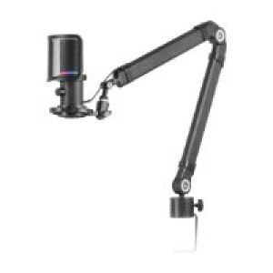Micrófono Sobremesa Mars Gaming 3.5mm USB Negro(MMICXT)