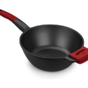 Sartén Bra Wok Premiere 28cm Negro/Rojo (A412028)