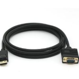 Cable EQUIP DP/M a VGA/M 2m Negro (EQ119338)