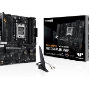 ASUS TUF GAMING A620M-PLUS WIFI: (AM5) 4DDR5 HDMI mATX