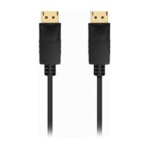 Cable AISENS DP 1.2/M a DP 1.2/M 0.5m Negro (A124-0737)
