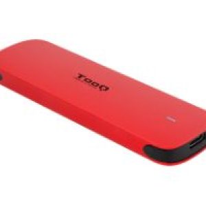 Caja Ext TooQ SSD M.2 NVMe USB-C 3.1 Roja (TQE-2201R)