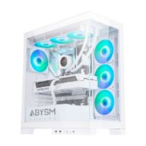Caja Abysm Danube Sava H500 ARGB ATX Blanca (AB123512)
