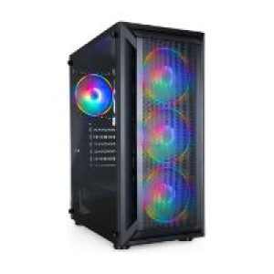 Caja Gaming TooQ Ragnarok RGB ATX Negra (TQGCC101-B)