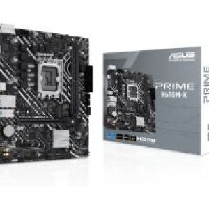 ASUS PRIME H610M-K: (1700) 2DDR5 USB VGA HDMI mATX