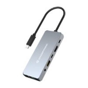 Dock CONCEPTRONIC 6en1 USB4 a HDMI/USB/RJ45 (DONN22G)