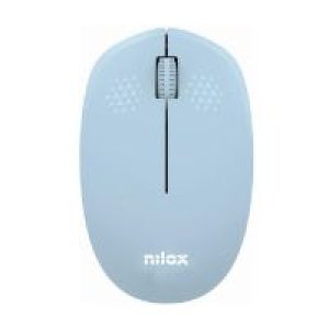 Ratón NILOX RF Wireless 1000dpi Azul Claro (NXMOWI4012)