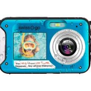 Cámara SWISS GO Aquashot Sumergible 16Gb (SWI400202)