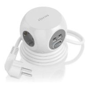 Regleta AISENS 3Schuko 4USB Interruptor (ASPS-2A2C04-W)