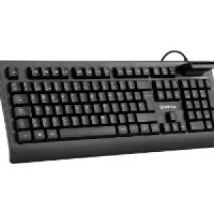 Teclado UNYKA KB918 Smartcard DNIe USB Negro (UK529181)