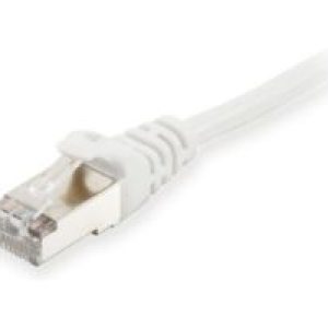 Cable EQUIP RJ45 Cat.6a S/FTP 0.5m Blanco (EQ606002)