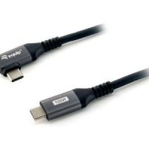 Cable EQUIP USB-C/M a USB-C/M Acodado 3m (EQ128893)
