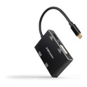 Adaptador Nanocable USB-C-VGA/DVI/HDMI/DP (10.16.4307)
