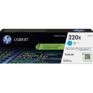 Toner HP LaserJet 220X Cian 5500 páginas (W2201X)