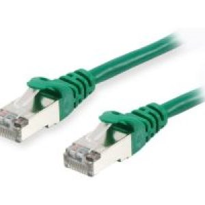 Cable EQUIP RJ45 Cat.6 S/FTP 1m Verde (EQ605640)
