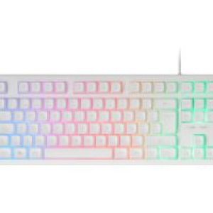Teclado Mars Gaming TKL H-Mech USB RGB Blanco(MK023WES)