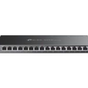 Switch TP-Link 16xRJ45 GbE PoE+ Rack Negro (TL-SG2016P)