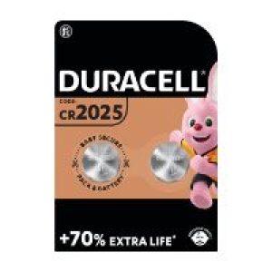 Pack 2 Pilas de Botón Duracell Litio 3V (DL2025B2)