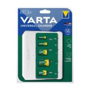 Cargador de Pilas Varta Universal para 4 Pilas (57658)