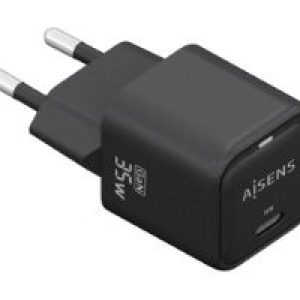 Cargador Pared AISENS 1xUSB-C 35W (ASCH-35W1P023-BK)