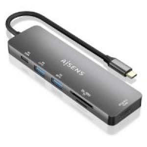 Dock AISENS USB-C a 2USB-A/HDMI/USB-C (ASUC-6P016-GR)