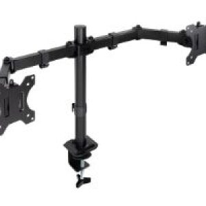 Soporte Mesa TooQ Gira/Inclina 17-27″ Negro(DB1802TN-B)