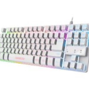 Teclado Gaming Trust GXT 833W Thado TKL Blanco (24739)