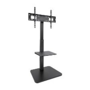 Soporte Suelo TOOQ 37″-75″ Hata 40Kg Negro (FS2287M-B)