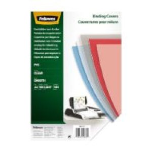 Portadas PVC Fellowes A4 180 Micras 100 Unid. (5375901)