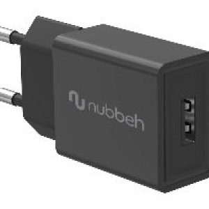Cargador Pared NUBBEH 1USB-A 10W Negro (NBWALLCHUSBB10)