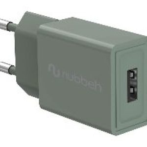 Cargador Pared NUBBEH 1USB-A 10W Verde (NBWALLCHUSBG10)