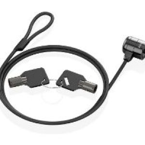 Cable Seguridad AISENS 2 llaves 1.5m (ASLK-D40K04-BK)