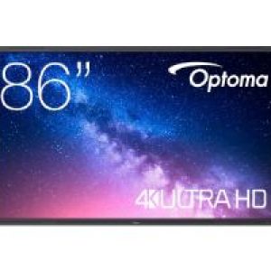 Pantalla Optoma 86″ 5863RK 4K UHD Negra (H1F0C0PBW101)