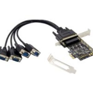 Controladora CONCEPTRONIC PCIe 2.0 4xRS232 (EMRICK12B)