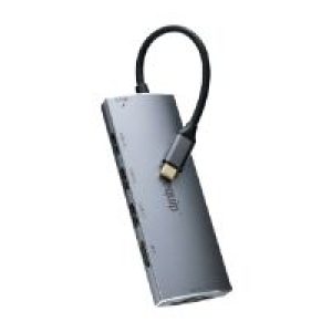 Docking EQUIP USB-C a USB-A/HDMI 100W Plata (EQ133482)