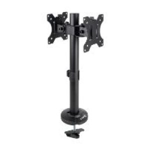 Soporte Mesa TooQ 17″-32″ 2 Pantallas Negro (DB1132TN-B