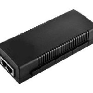 Inyector ECOM 1p PoE 2p GbE Negro (POE60G)