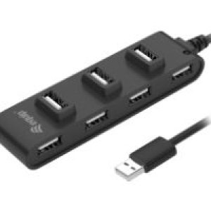 Hub EQUIP 7xUSB 2.0 Negro (128957)